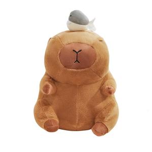 Капибара Snot, Snotty Bear, уродливо-милая плюшевая игрушка капибара 25см/35см/45см высота MLING