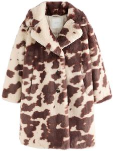 Пальто Next, коричневый