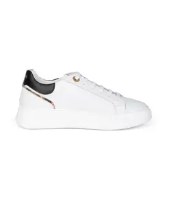 Белые низкие кроссовки для женщин Gattinoni, белый