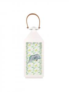 Mr. & Mrs. Panda Садовый фонарь, ламантин отдыхает, ничего не говорит, в прозрачном свете