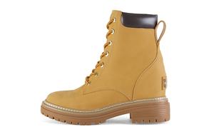 Iijin Короткие женские ботинки Martin, коричневые, желтые