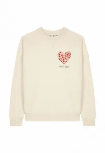 Толстовка с вышивкой Mira Paris, Off-White