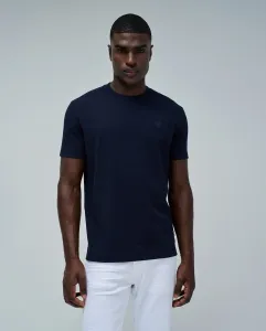 Мужская футболка с текстурой Salsa Jeans, темно-синий