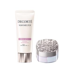 DECORTE Daike silky powder multi brightening лосьон улучшенный набор макияжа для коррекции тона кожи