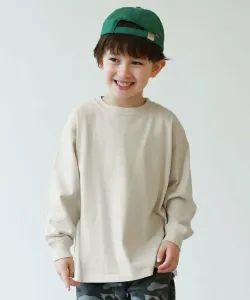 Футболка с длинными рукавами и ребристыми манжетами, размер 26SS Devirock, цвет Ivory