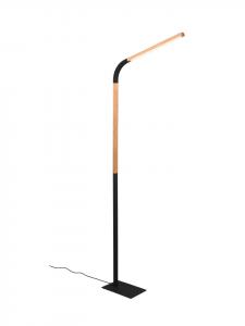 Trio Leuchten Напольная лампа NORRIS в матово-черном цвете