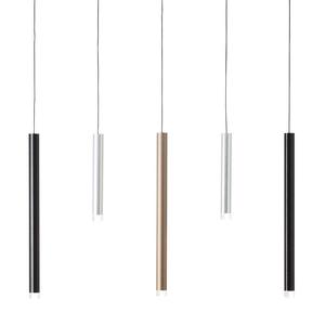 Светодиодный подвесной светильник Brilliant Living Cembalo II, акриловое стекло / сталь - количество языков пламени: 5