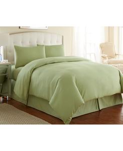 Ультрамягкий однотонный комплект постельного белья из 3 предметов, размер Twin/Twin XL Southshore Fine Linens, цвет sage green