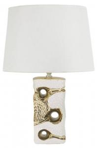 Настольная лампа Mauro Ferretti Florida, белый - керамика - 30 x 44 x 30 см