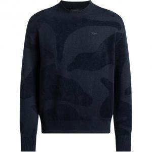 Свитер мужской темно-синий EMPORIO ARMANI