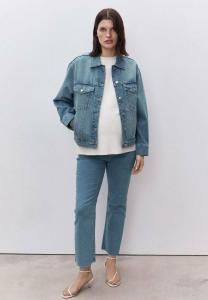 Джинсы прямого кроя Mango, синий