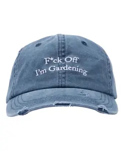 Потертая садовая кепка с вышивкой Bram'S Fruit, синий