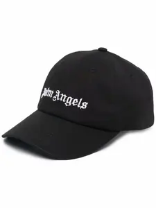 Кепка с вышитым логотипом PALM ANGELS, черный