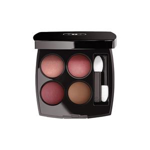 CHANEL Тени для век пудровые, ограниченная серия, четыре цвета, легко растушевываются, стойкие, ivory white, lilac, mocha pink, 2г