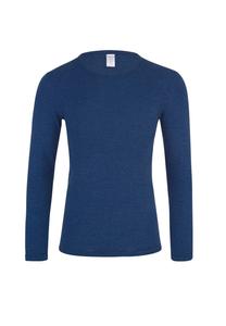 Джинсы с длинными рукавами и рубашкой/майкой в ​​тонкую рубашку AMMANN, синий