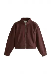 Толстовка на молнии Self., Chocolate Brown