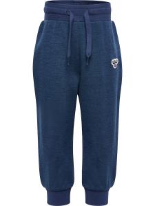 Зауженные брюки Hummel Mini, темно-синий