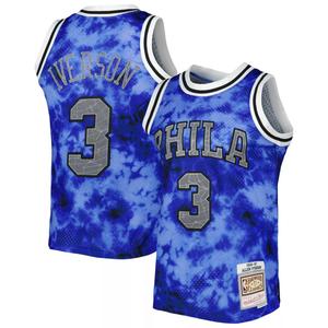 Мужская майка Mitchell & Ness Allen Iverson Royal Philadelphia 76ers 1996-97 Galaxy Swingman