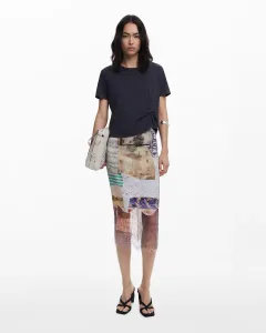 Платье Collage 2 в 1 Desigual, мультиколор