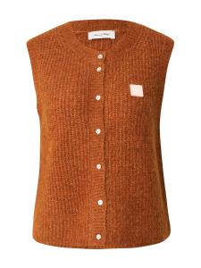 Вязаный кардиган AMERICAN VINTAGE EAST19MCE24, Mottled Brown