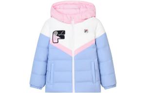 Детский пуховик FILA, цвет Diagonal blue