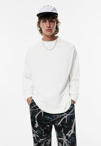 Топ PULL&BEAR Long sleeved top, White