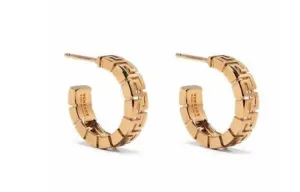 Серьги-кольца Greca VERSACE, золото