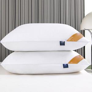 Generic Подушки Velvet Down для сна на спине, боку и животе White