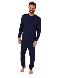 Трусы NORMANN Pflegeoverall langarm Reißverschluss Rücken und Bein, синий