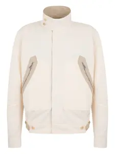 Бомбер Sunset на молнии Dsquared2, бежевый