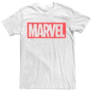 Мужская футболка с логотипом из дерева Marvel