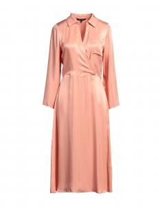 Платье миди Armani Exchange, темно-розовый