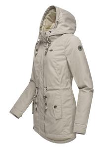 Зимнее пальто MONADIS Ragwear, светло-серый