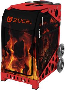 Спортивная сумка-вкладыш Zuca Blaze, красная рама, мигающие колеса
