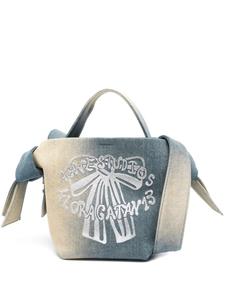 Acne Studios сумка-тоут Musubi, синий