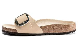 Шлепанцы Madrid Big Buckle женские бежевые Birkenstock