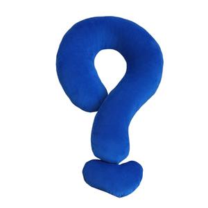 Милые и игривые плюшевые куклы со знаком вопроса высота 59см OLOEY, синий