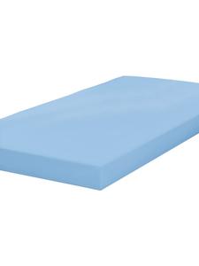 Erwin Müller Односпальная трикотажная простыня на резинке, водонепроницаемая, Sassnitz, светло-голубого цвета