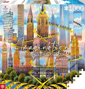 Пазл, Good Loot, Imagination, Тайтус Бжозовски Нью-Йорк / New York, 1000 шт.