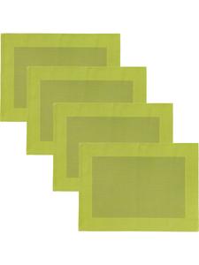 Erwin Müller Набор салфеток Lisbon, 4 штуки, яблочно-зеленого цвета