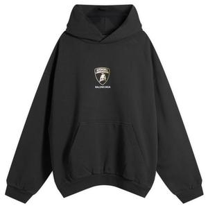 Толстовка Automobili Lamborghini средней посадки Balenciaga, черный