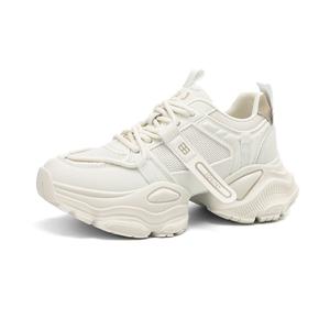 JOSINY Кроссовки Chunky женские низкие Ecru/Light Purple