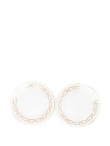 Набор тарелок catene, 22 см, Ginori 1735, белый