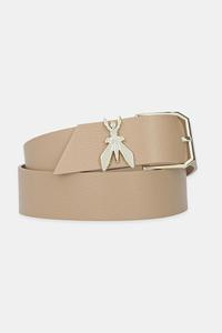 Кожаный ремень Patrizia Pepe, бежевый