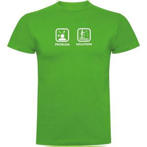 Футболка Kruskis Problem Solution Fish, зеленый