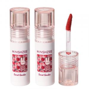Крем-блеск для губ Secret Garden увлажняющий легко растушевывается стойкий осветляющий MINSHZEE
