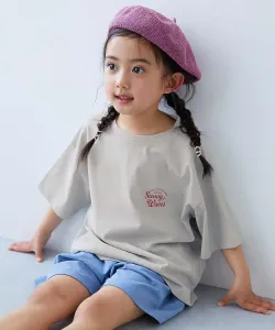 Прохладная на ощупь футболка с коротким рукавом и крупным силуэтным принтом от Devil Lab, 25SS Devirock, цвет 006-Logo Sl Gray