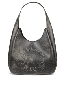 Сумка на плечо с логотипом STELLA MCCARTNEY, серый