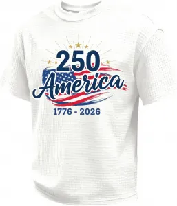 Футболка мужская с принтом 250 America 1776 2026, короткий рукав