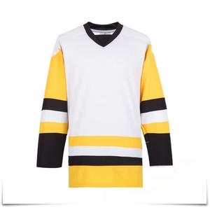 He Jiagong Новая хоккейная форма 2024, тренировочный костюм для хоккея на траве, настраиваемые размеры и логотип, белая футболка с желтыми и черными полосами, XXXS